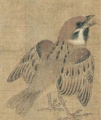 黄筌《写生珍禽图》:细腻入微的花鸟世界 – 博物画